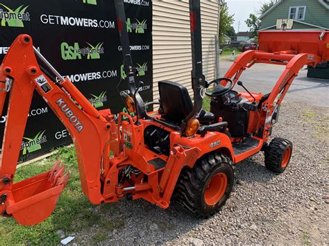 used kubota with loader and backhoe for sale